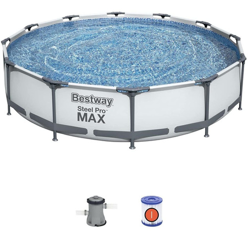 Piscina Estructural Bestway Steel Pro Max 3.66m X 1m + Bomba