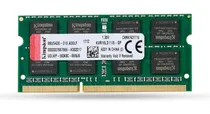 Comprar Memoria Ram Ddr3 Para Laptop Kingston 8gb Sodimm 1600mhz