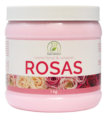 Crema Hidratante De Rosas (1 Kilo)