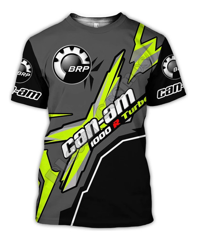 Brp Can-am Camiseta Informal Con Estampado 3d