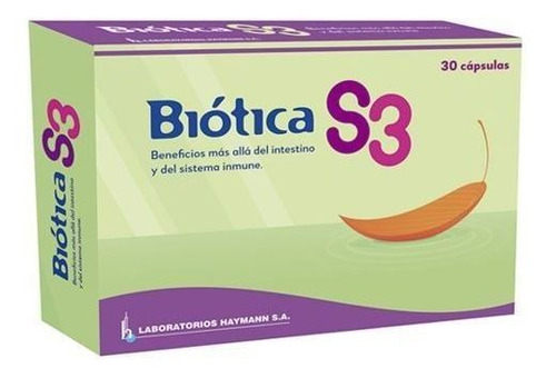 Biotica S3 30 Capsulas