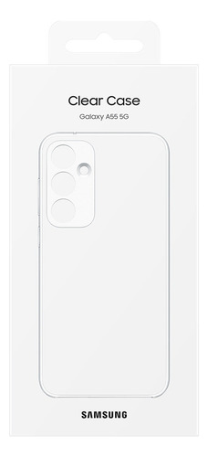 Funda Para Galaxy A55 Clear Cover Color: Transparancy