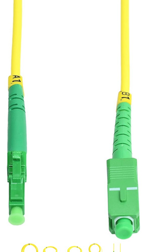 Cable Patch Cord Fibra Optica Momo Lc Apc / Sc Apc - 5 Metro