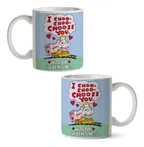 Comprar Taza Ceramica Los Simpsons San Valentin Tren Choo Choo 