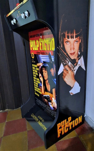 Imagen 6 de 6 de Multijuego Arcade Retro Hyperspin 2 Jugadores Pulp Fiction
