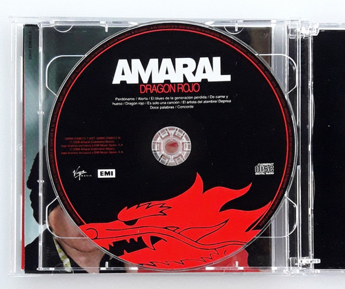 2 Cd Oka Amaral Gato Negro Dragon Rojo Como Nuevo (Reacondicionado)