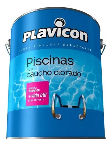 Plavicon Piscinas Pileta Caucho Clorado Premium 20 Lts