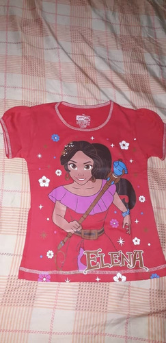 Camisas Franelas Niñas Elena Avalor Super Heroes Disney Marv