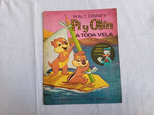 Cuento Antiguo * Pi Y Olin Walt Disney Col Mariposa Atlantid (Usado)