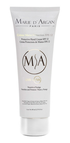 Crema Para Manos 80, Protección Solar Fps12