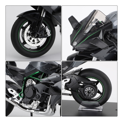 Maisto 1:12 Kawasaki Ninja H2r Motocicleta Juguete Carros