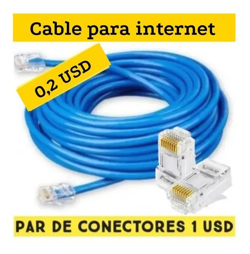 Cable De Internet Cable Utp Cable Lan Cable De Red Cctv 