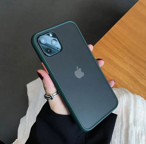 Case Transparente Mate iPhone X/ Xr/ Xs Max/ 11/ 11 Pro Max