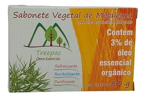 Sabonete Vegetal De Melaleuca 80g