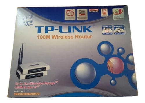 Router Wireless Tp Link 108m (usado Con Su Caja) (Usado)