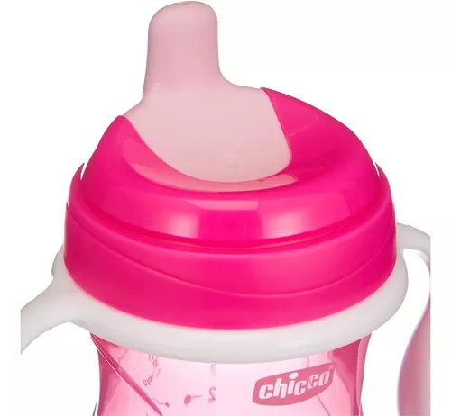 Vaso para bebés con aza antiderrame Chicco Training Cup color