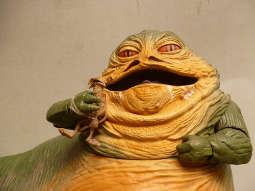 Jabba The Hutt & Salacious Black Series Star Wars 6in Usado 