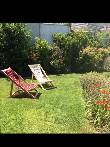 Sillas De Playa De Lona Y Madera Nativa Impermeabilizadas