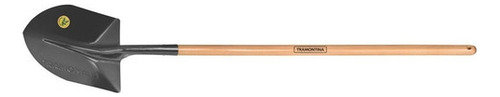 Pala Punta Huevo, Mango De Madera 120 Cm Tramontina