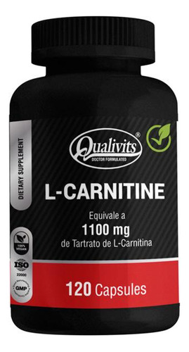 Qualivits -l-carnitine  250 Mg X 120 Cap