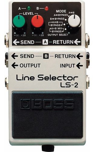 Pedal Guitarra Eléctrica Boss Ls-2 Line Selector