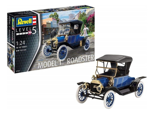 Ford T Roadster 1913 - Escala 1/24 Revell 07661