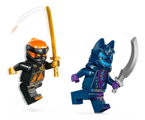 Lego Ninjago Cole Elemental Earth Mech # 71806 Replay