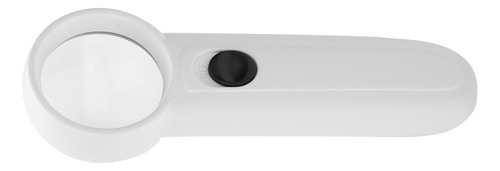 Lupa De 5 Vezes Mg6b-3 Mg6b-3 5x Iluminação Led Portátil Abs
