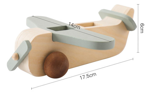 Avión De Madera De Juguete, Juguete De Agarre Desmontable