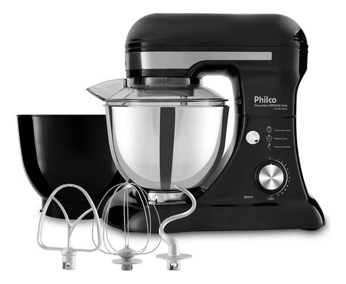 Batedeira Planetária Pbp600p Turbo 2 Bowls Inox 220v Philco