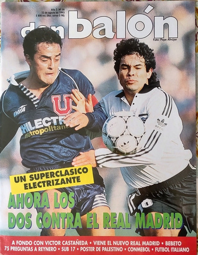 Revista Don Balón Año 2 N°58 Poster Palestino 93 (aa631