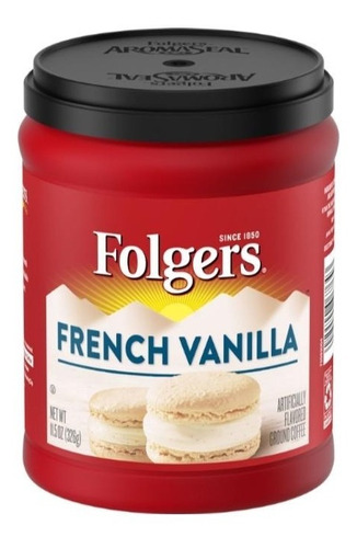 Folgers Café  Molido Sabor French Vainilla 326g Americano