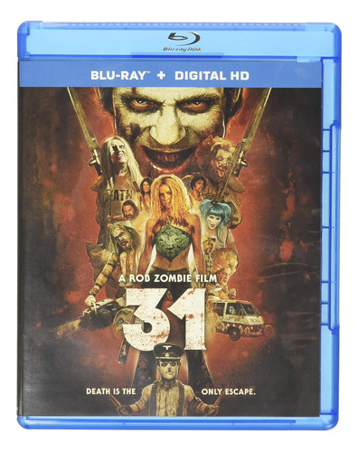 31 Rob Zombie [importado] | Blu-ray + Digital Hd Nuevo