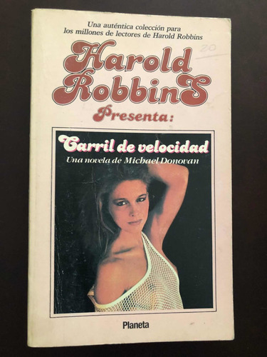 Libro Carril De Velocidad - Harold Robbins - Oferta