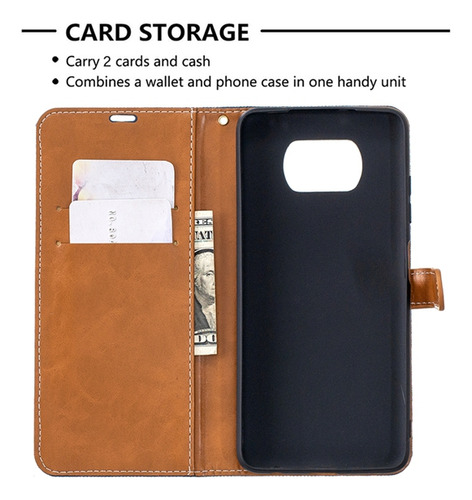 Capa Para Nokia 5.3/2.3/6.2 Pu Book Style Wallet Capa De Tel