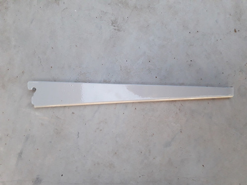 Mensulas Metalicas 27 Cm Doble Enganche Para Riel De Pared