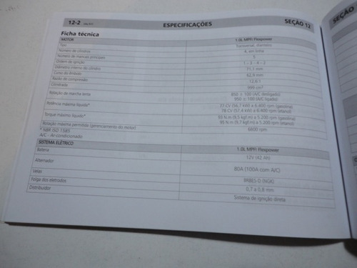 Imagem 7 de 7 de Manual Celta 2014 2015 Original Gm 1.0 Flex Mpfi Hatch