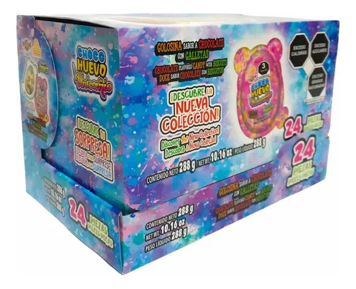 Choco Huevo D Unicornio 24pz