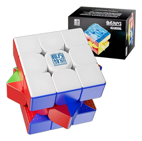Geekcuber Cubo 3x3 V2 Uv Meilong Magnético