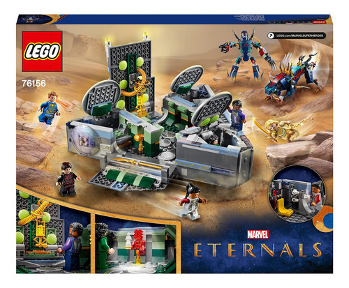 Juguete Lego Marvel The Rise Of The Domo 76156 Con 8 Minifig