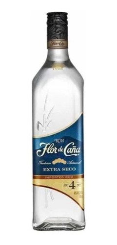 Ron Flor De Caña Extra Seco 4 Años X 750cc