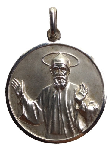 Medalla Plata 925 San Charbel #334 Bautizo Comunión