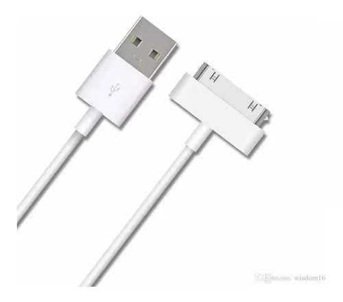 CABLE USB CARGADOR IPHONE 4 4S IPAD 2 3