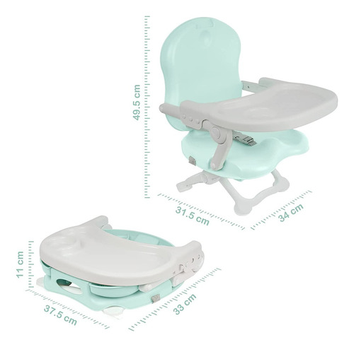 Silla De Comer Bebe Plegable Practica Calidad Ranzenuy