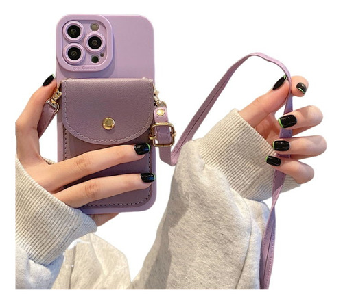 Funda Case Alta Calidad Silicona Para iPhone Con Correas Kit