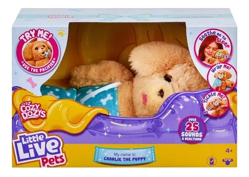 Little Live Pets Cozy Dozy Charlie Perrito Interactivo 26388