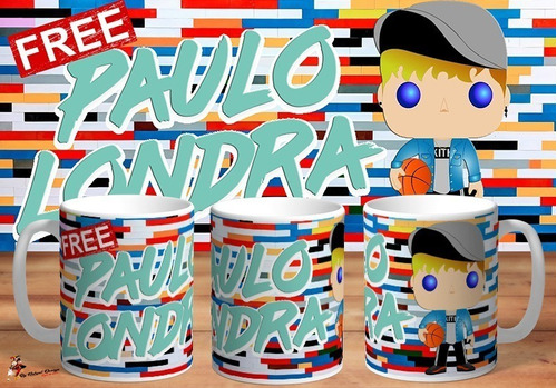 Taza - Tazón De Ceramica Paulo Londra Free Funko 02