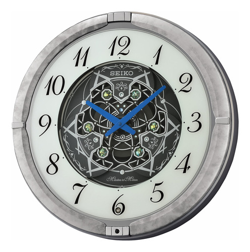 Reloj Moderno Mediano De Plastico Multicolor Con Melodias