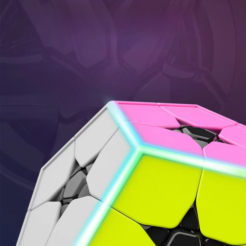Cubo Magico Hexagonal 2x2x2 Estructura Multicolor
