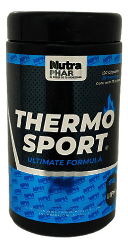 Thermo Sport X120 Caps Quemador Deportivo / Nutrapharm 